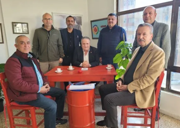 4X4 Afişli CHP’li Aktay’dan MEİGDER’e ziyaret