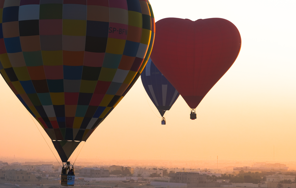 Katar Balon Festivali 2023 Görselleri