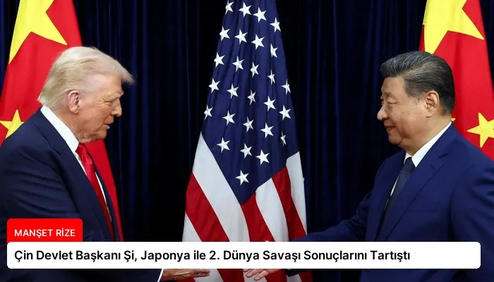 Çin Devlet Başkanı Şi, Japonya ile 2. Dünya Savaşı Sonuçlarını Tartıştı