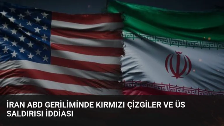 İran ABD Geriliminde Kırmızı Çizgiler ve Üs Saldırısı İddiası