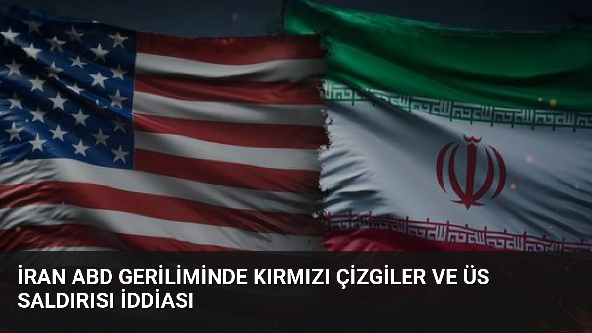 İran ABD Geriliminde Kırmızı Çizgiler ve Üs Saldırısı İddiası