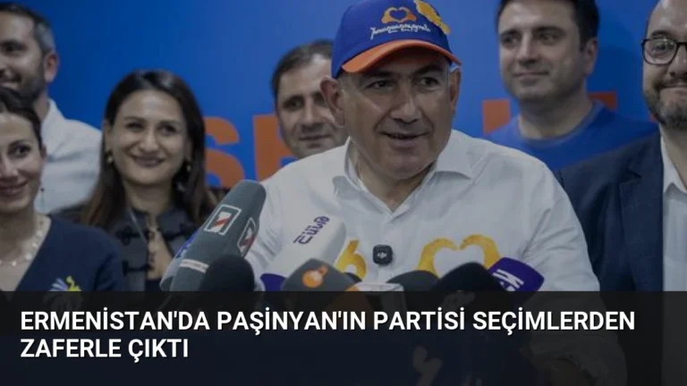 Ermenistan’da Paşinyan’ın Partisi Seçimlerden Zaferle Çıktı
