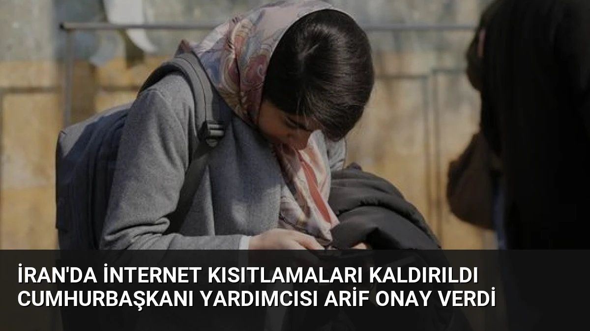 İran’da İnternet Kısıtlamaları Kaldırıldı Cumhurbaşkanı Yardımcısı Arif Onay Verdi