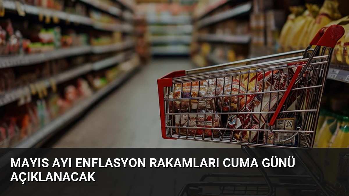 Mayıs ayı enflasyon rakamları cuma günü açıklanacak