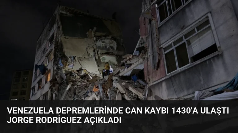 Venezuela Depremlerinde Can Kaybı 1430’a Ulaştı Jorge Rodriguez Açıkladı