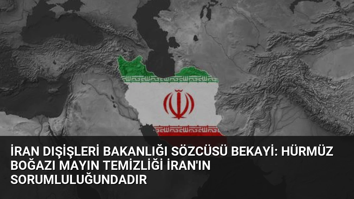İran Dışişleri Bakanlığı Sözcüsü Bekayi: Hürmüz Boğazı Mayın Temizliği İran’ın Sorumluluğundadır