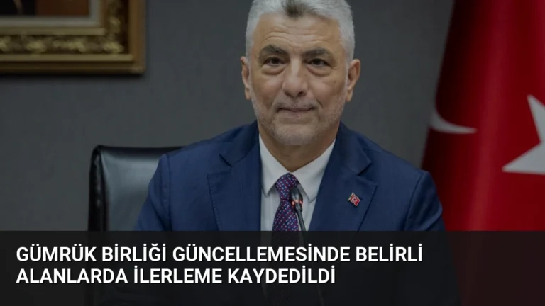 Gümrük Birliği Güncellemesinde Belirli Alanlarda İlerleme Kaydedildi