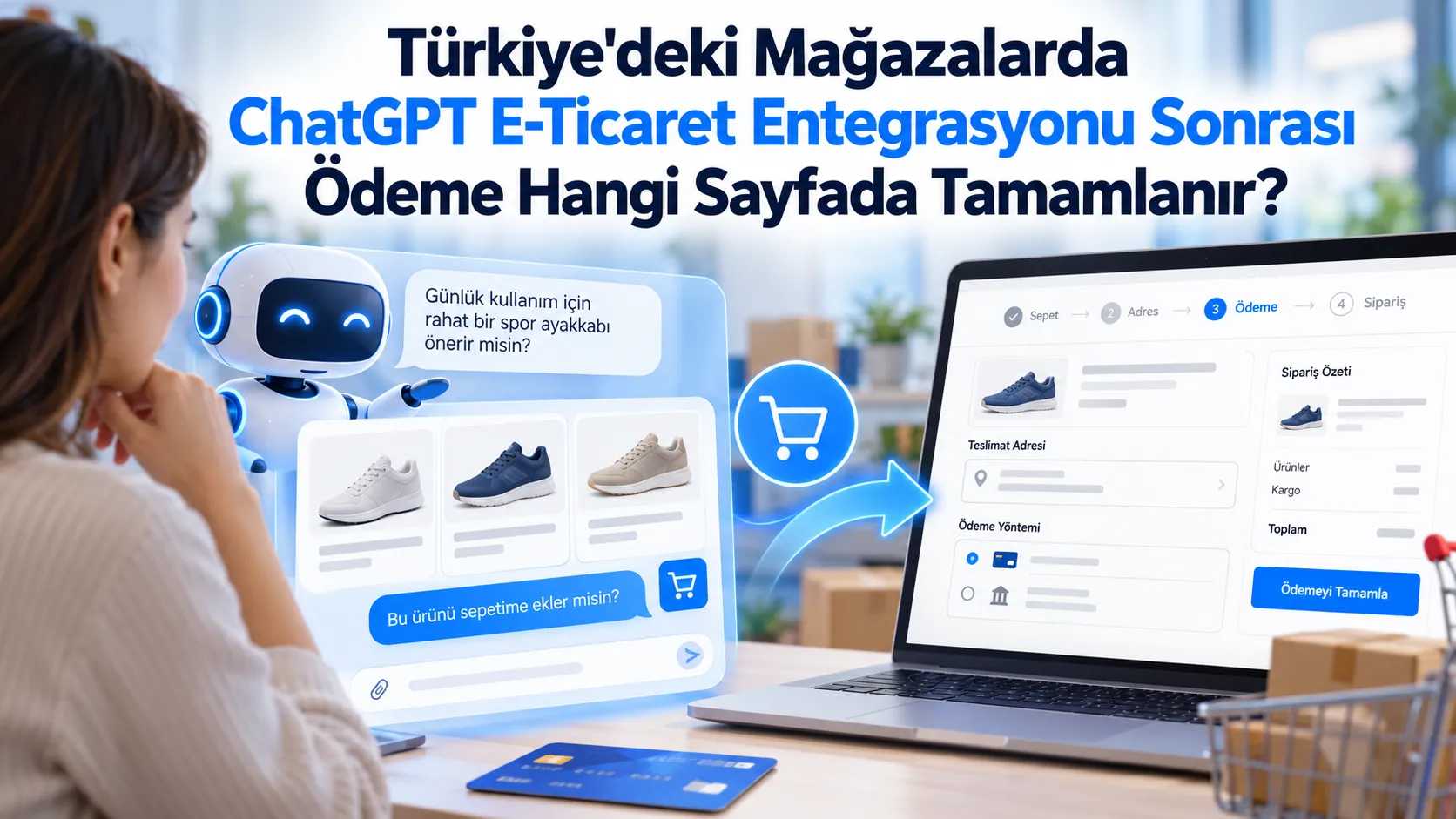 Türkiye’deki Mağazalarda ChatGPT E-Ticaret Entegrasyonu Sonrası Ödeme Hangi Sayfada Tamamlanır?
